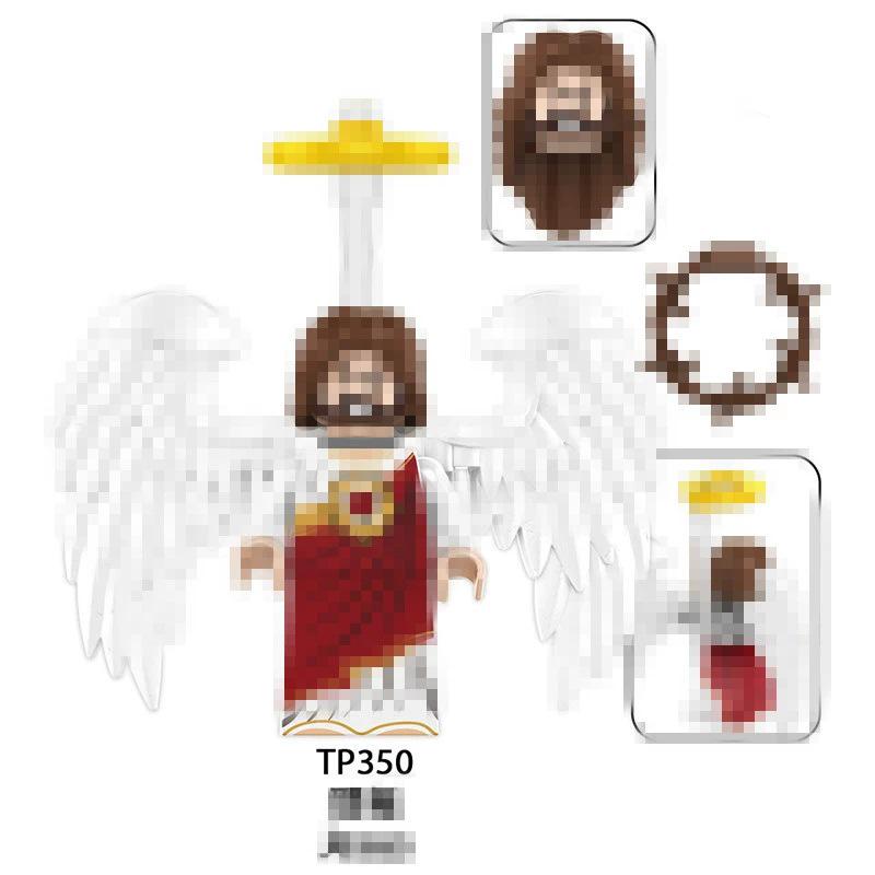 TP1044 Minifigure Building Blocks - Small Particle Assembly Toy for Kids TP350-358