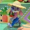 Toptoy Zootopia Flower World Series Blind Box Hand Do Judy Fox Decoration Tabletop Decoration Give Friend Surprise Gifts
