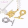 7 Types 18K Gold Plated Brass OT Clasps Bracelet/Necklace Connect Clasps For Jewelry Making Supplies DIY Crafts Accessories