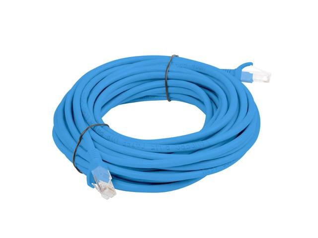 Patchcord Lanberg UTP Kat.5e 15m Niebieski