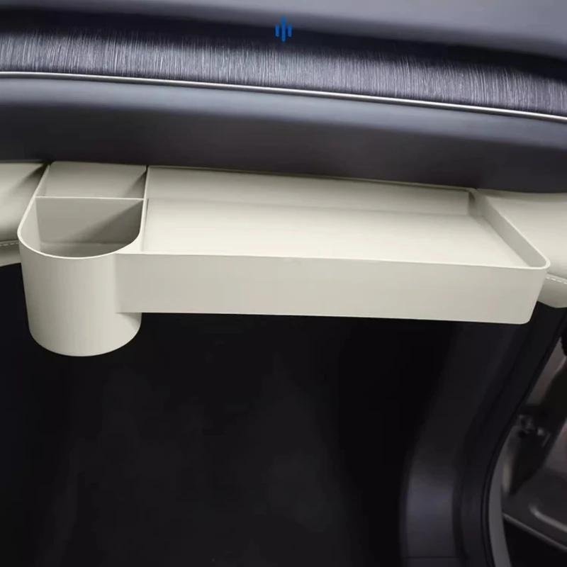 Co-pilot Water Cup Storage Box For NIO ES6 EC6 2023-2025 Central Control Small Table Board Modified Car Interior Accessories