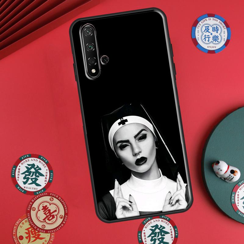 

Jesus Nun Sister For Huawei P60 Pro P30 P40 Lite Nova 7i 8i 11i 12i 12s 10 9 SE Y90 Y60 Y70 Y72 Y61 Y91 Case Huawei Nova 12i