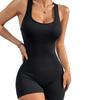 High-End Seamless Summer Yoga Jumpsuit with Hollow Back for Women