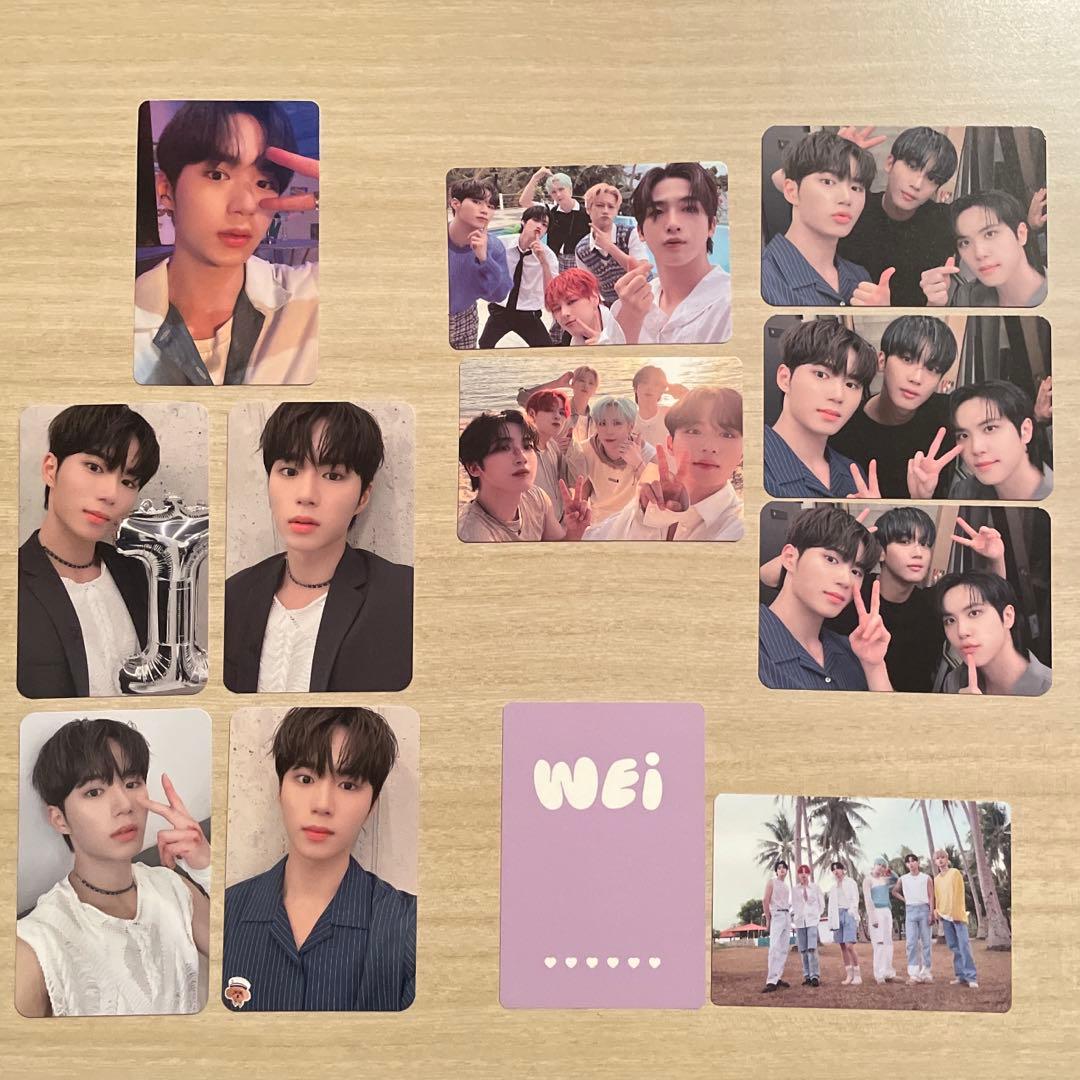 

[USED] WEi Junseo trading cards 11 pieces