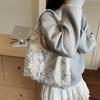 Handheld Cloth Bag Women's Bag Spring New Fashion Love Tote Bag Casual Large-capacity Shopping Bag Bag