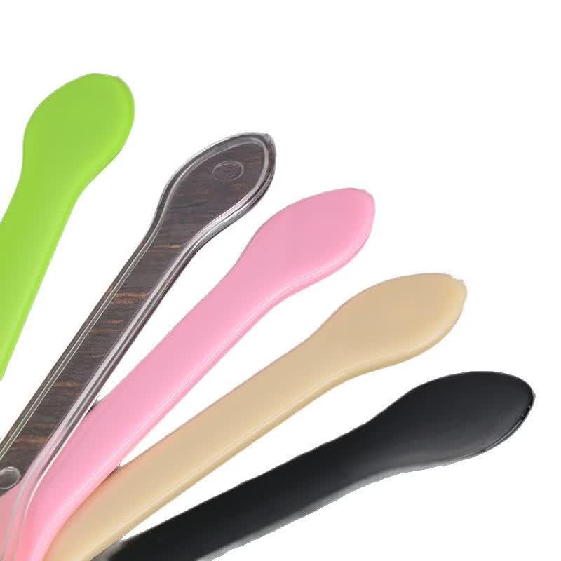 OIMG Disposable Plastic Ice Cream & Dessert Spoons