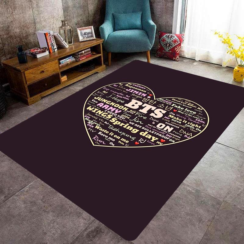 Love Unity Pink carpet floor mats Home Decor Art Room Bathroom mat