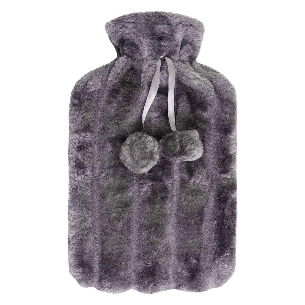 K Collection Pom Pom Hot Water Bottle And Cover (Pack of 2)
