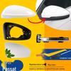 Rearview Mirror Shell with Turn Signal for 19-23 VW Passat