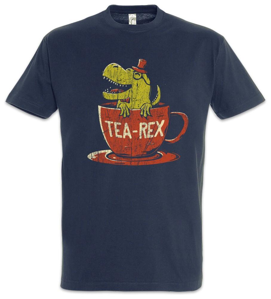 Tea-Rex II T-Shirt Tyrannosaurus Tea T Fun Rex Dinosaur Dinosaurs Love Addiction