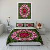 Blossoming Mandala Symphony Bedding Sets Duvet Covers Pillowcases(1* Duvet Cover 2* Pillowcases Without Duvet Insert)