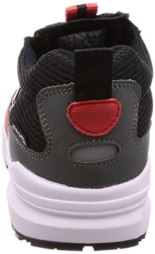 Mandom Safety 775 Slip-On Safety Shoes, Work Sneakers, Marugo Steel Toe Cap, JSAA Class A, Oil Resistant, Unisex, Adult, Black, Size 28.0 cm, 3E