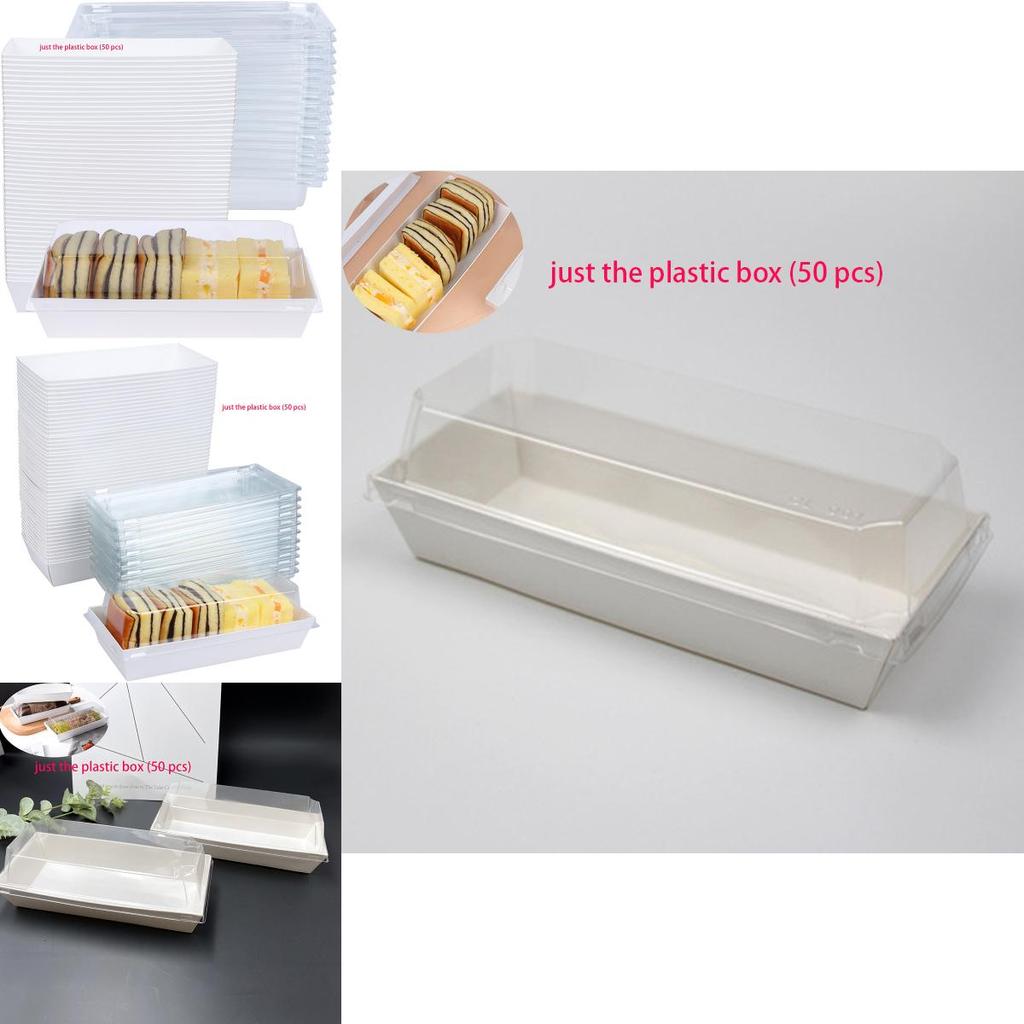 Hochwertige weiße Kartonschachtel für lange, quadratische Drei-Minuten-Papierschachtel, Schweinefleischflockenkuchen, kleiner Schalenkuchen, Eigelbkuchen, Blätterteig, Handtuchrollenbox