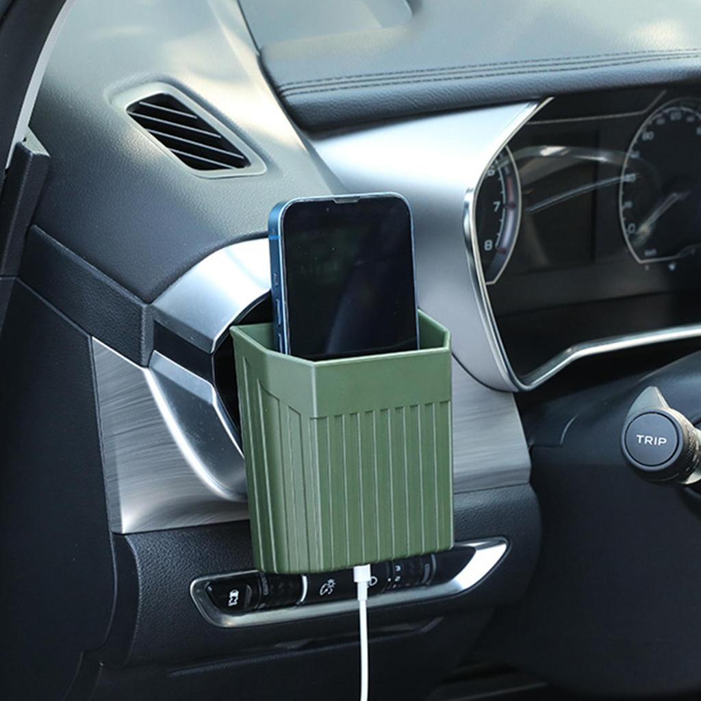 Auto Dashboard Pocket Organizer Car Side Pocket Organizer Compact Dashboard Storage Pouch Car Storage Box