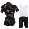 Summer Short Riding Bicycle Cycling Clothing Set Women Sport Jerseys Suits White Bib Pants