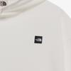 The North Face Solid Color Hooded Long Sleeve Loose Sweatshirt Men sweatshirt White NM5PR01L