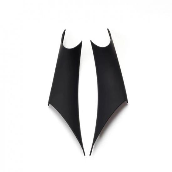 1 Pair Matte Black Car Interior Door Handle Pull Cover For BMW 3 Series 2013-18