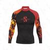 Ανδρικό Ελαφρύ Αντιηλιακό Μαγιό Rash Guard Γρήγορου Στεγνώματος Προστασία UV για Surfing, Κατάδυση, Παραλία, Θαλάσσια Σπορ Καλοκαίρι