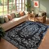 Persian Palace Pattern Area Rug Living Room Carpet Luxury Floral Design Soft Durable Home Decor Retro Luxury Multiple Styles