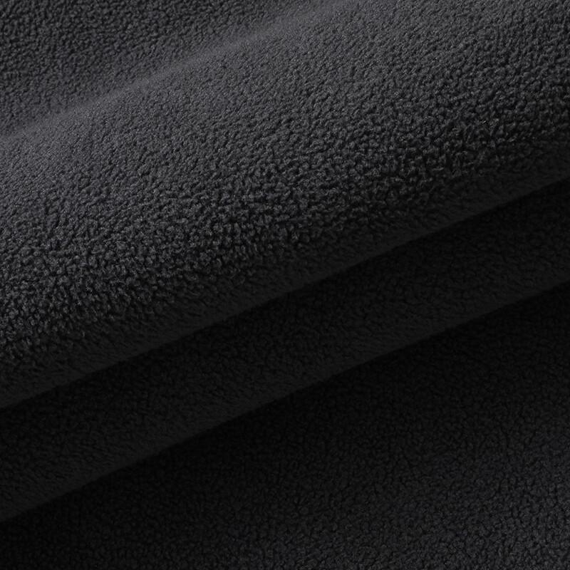 Men's Plus Size Fleece-Lined Chenille Round Neck Embroidered Sweater