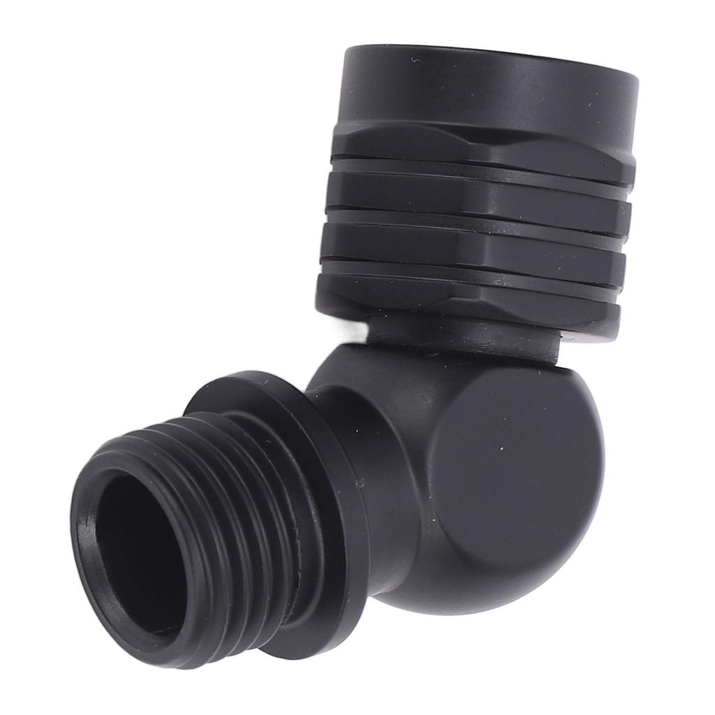 Diving Regulator Connector 110 Degree Angle Stainless Steel Rotating Adapter for Second Stage Regulator