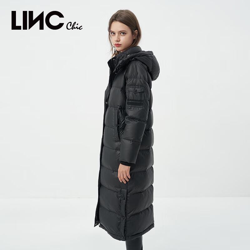 Jinyujie Women's Winter Urban Loose Fit Long Down Puffer Jacket