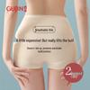 GUJIN High-Waist Seamless Ice Silk Safety Shorts 2-Pack
