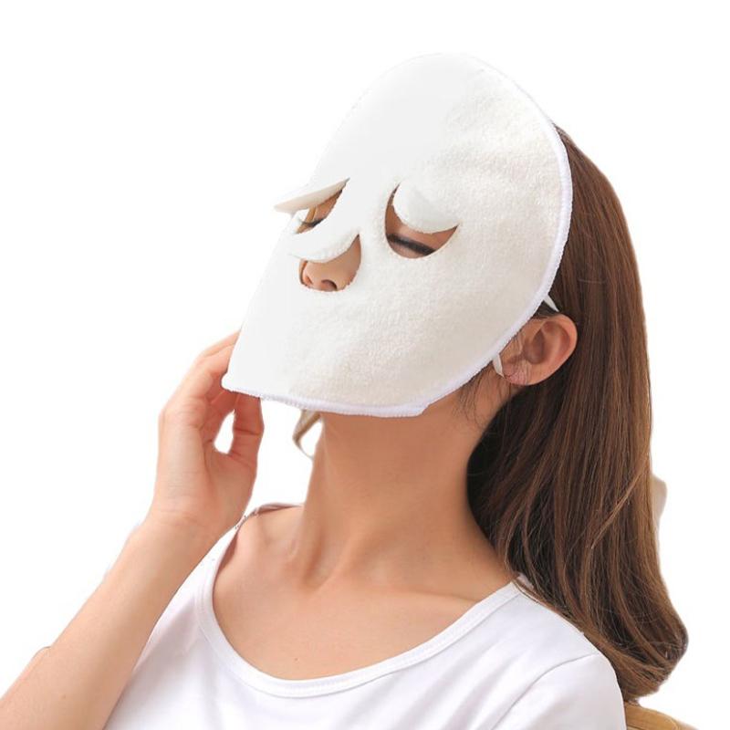 Hot Compress Towel Long Staple Cotton Wet Compress Face Towel Opens Skin Pore Hot Compress Face Towel Facial Skin Care