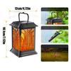 Dancing Flame Solar Lantern Outdoor Waterproof Tent Lantern Decoration Romantic Hiking Flashlight Solar Landscape Lamp For