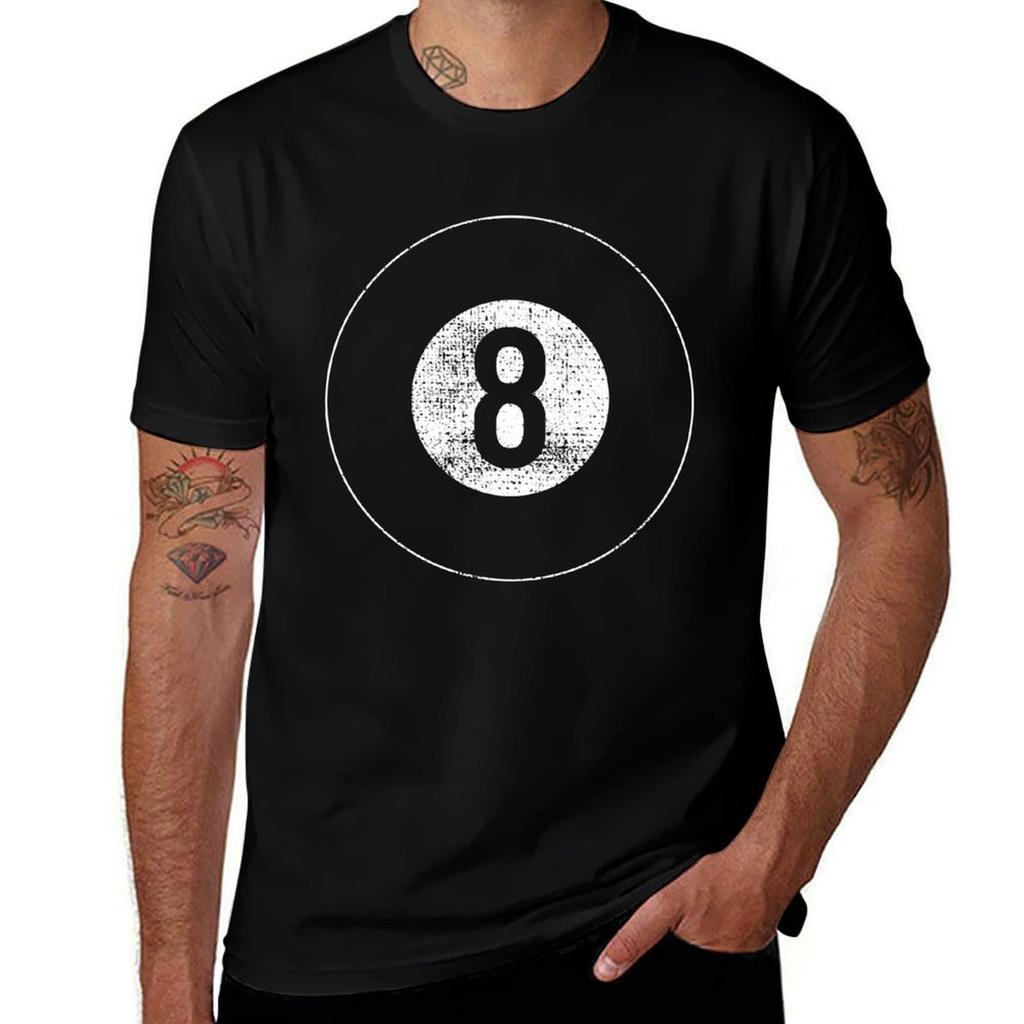 Billiards 8 Tshirt Streetwear Print Tee Shirt