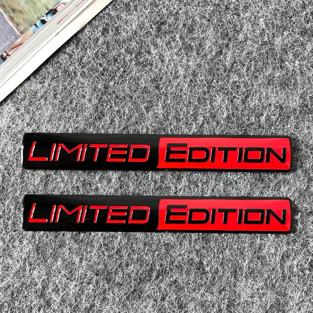 1pcs New LIMITED EDITION Emblem  Car Sticker 3D Aluminium Alloy Material Decorative  Auto Door Side Rear Bumper Sticker