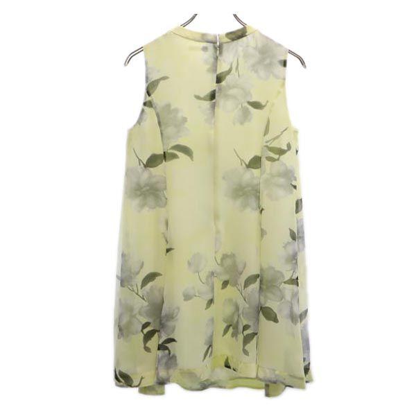 unused FRAY I.D made in Japan Floral No sleeve one piece 1 Yellow Women Used