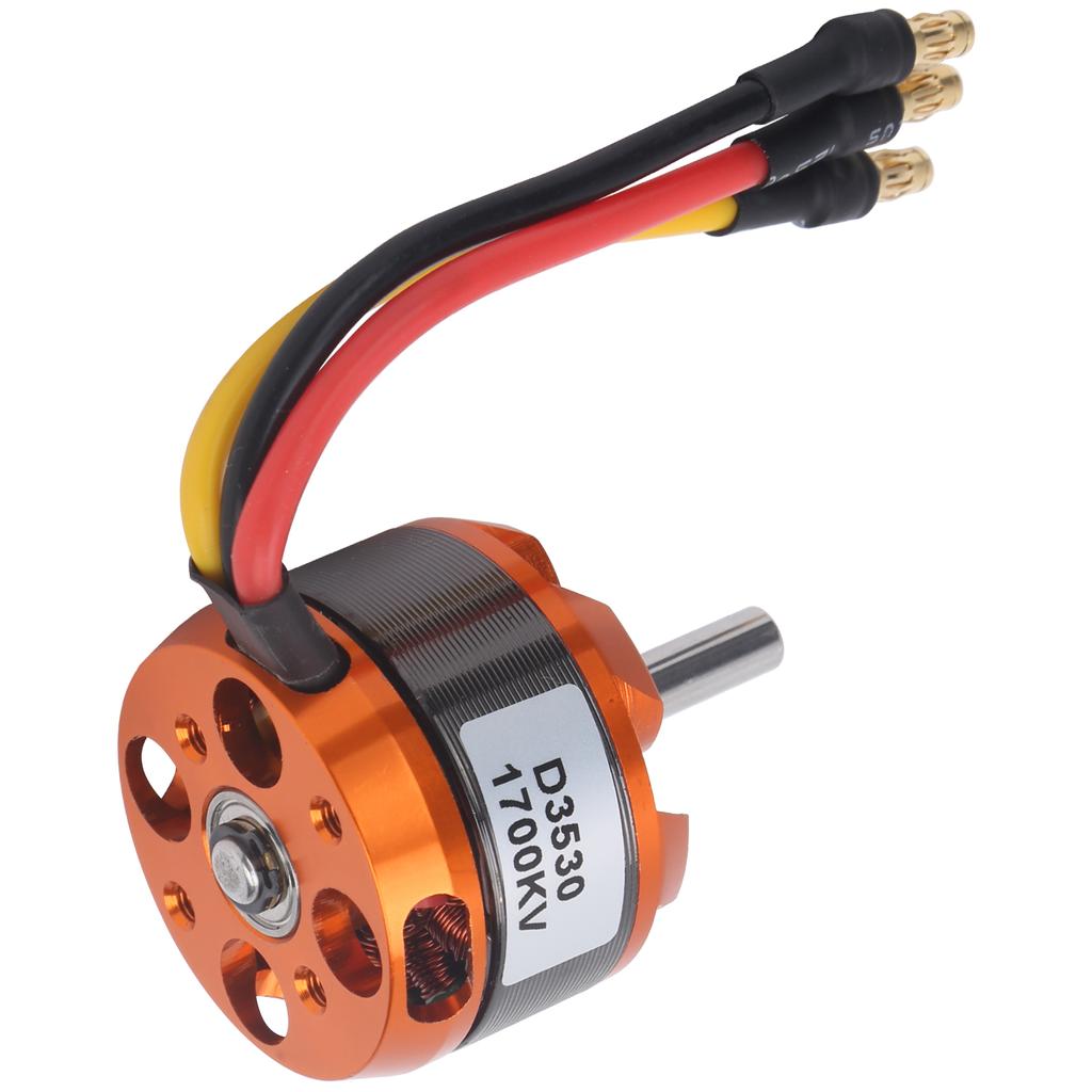 D3530 1700KV Brushless Outrunner Motor Replacement with Adapter for Remote Control Plane