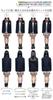 Konomi School Solid for School Uniforms Colors High Junior High Popular SS Cardigan, Color, Cotton, Girls' (3 Available), Spring/Summer, School,
