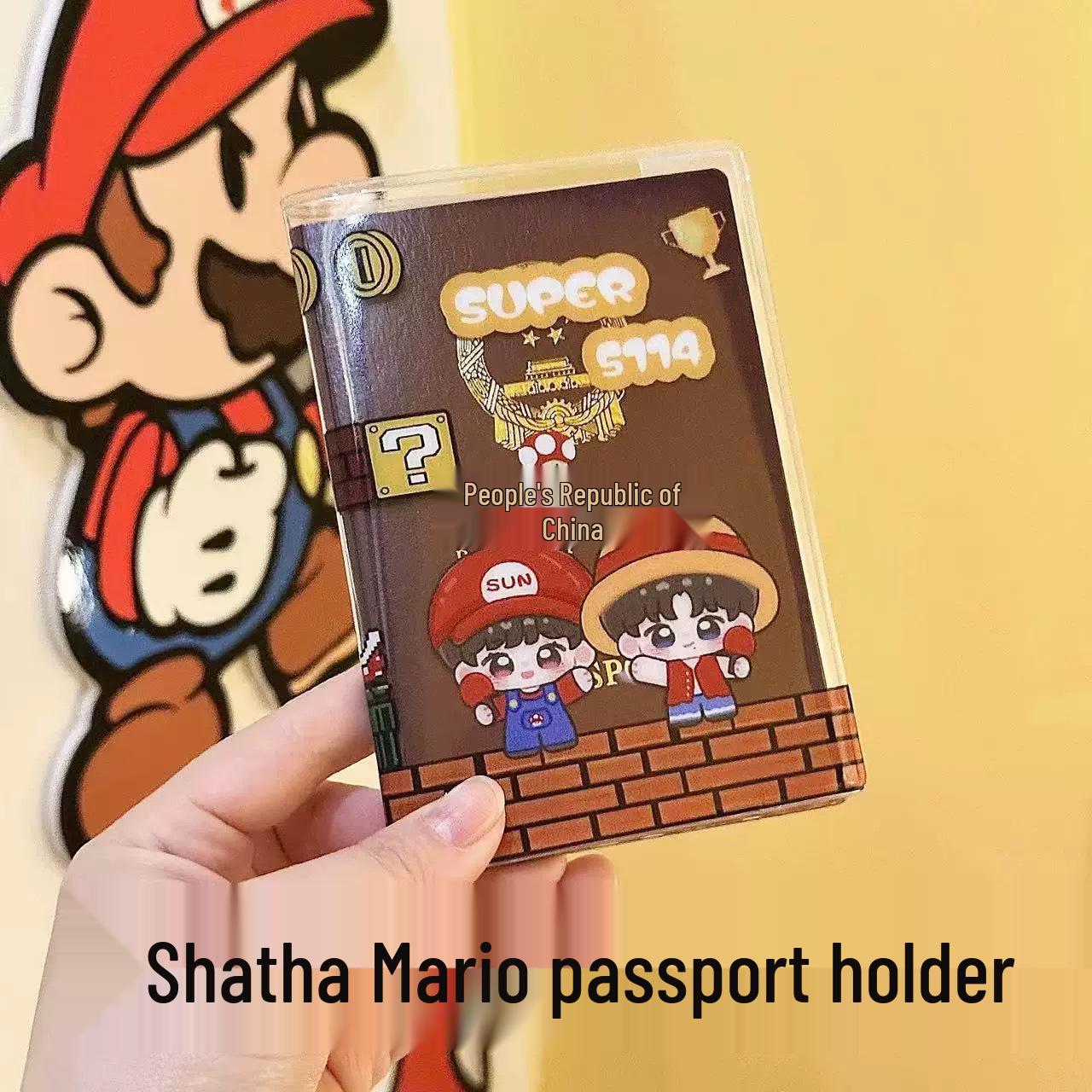 Креативная металлическая значок с жидким песком: Подарок-Украшение для фанатов Сунь Инша и Ван Чуцинь One Size