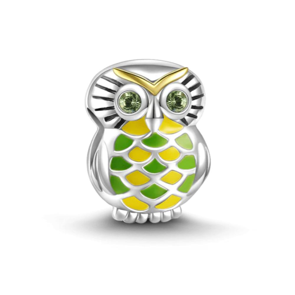 Newcopper Animals Series Monkey Owl Dog Cat Pet Beads Pendant Fit Bracelet Necklace Dangle Diy Fashion Jewelry For Women
