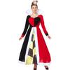 Halloween Costume Queen of Hearts Costume Queen of Hearts Cosplay Holiday Cos Costume Adult