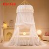 Hot Sale 2025 New Hanging Dome Princess Mosquito Net Installation-free Bed Mantle European Floor Mosquito Net Without Bracket