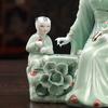 Chinese Jingdezhen Classic Ladies Ceramic Decoration Home Livingroom Desktop Sculpture Ornaments Hotel Bookcase Figurines Crafts