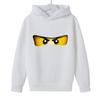 Winter Casual Versatile Comfortable Cute Eyes Pattern Print Children's Cute Warm Hoodies