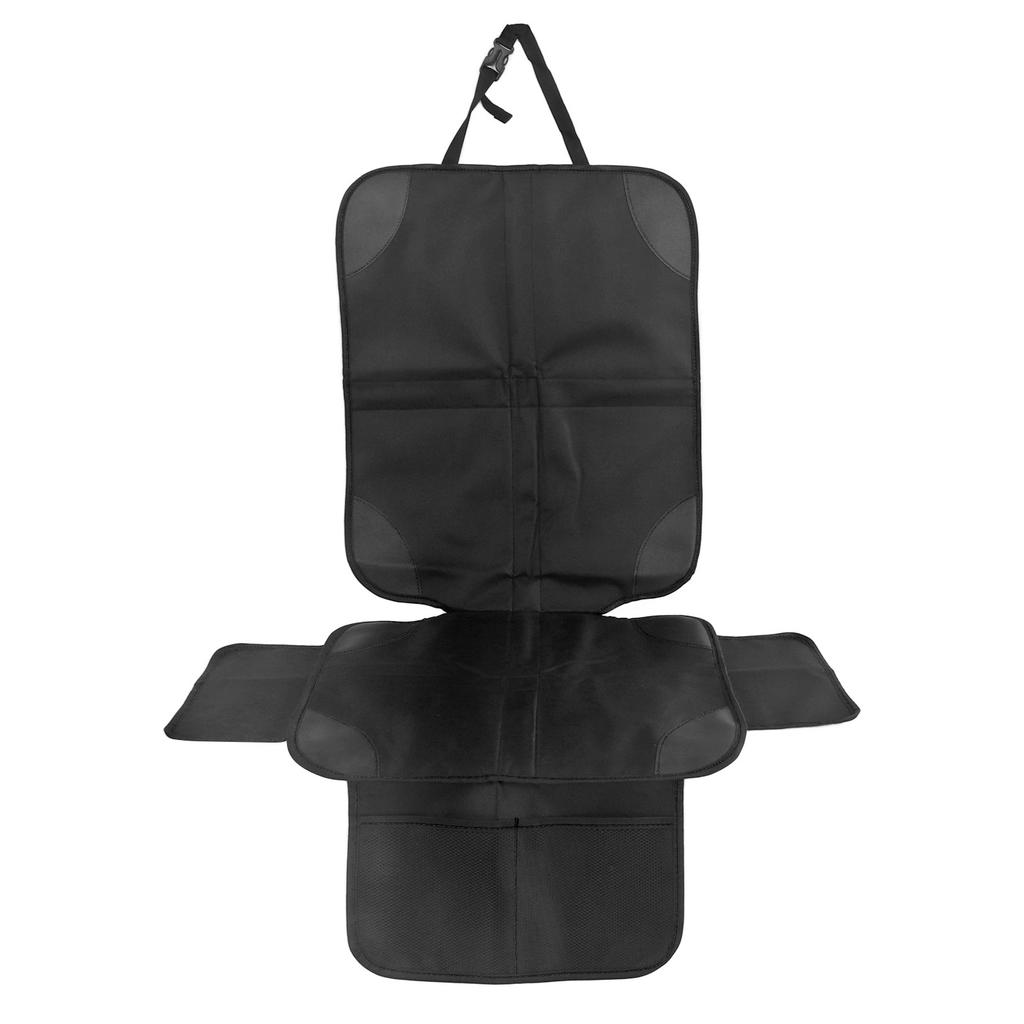 Childen Car Seat Protector Kid Baby Wear Resistant Car Seat Protector with Mesh Storage Pockets