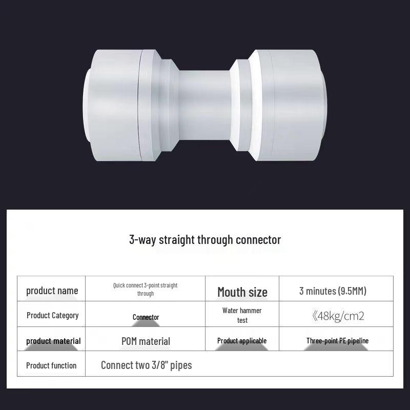 Jiuyunchuang Quick Connect Water Dispenser Filter Tee for Direct Drinking