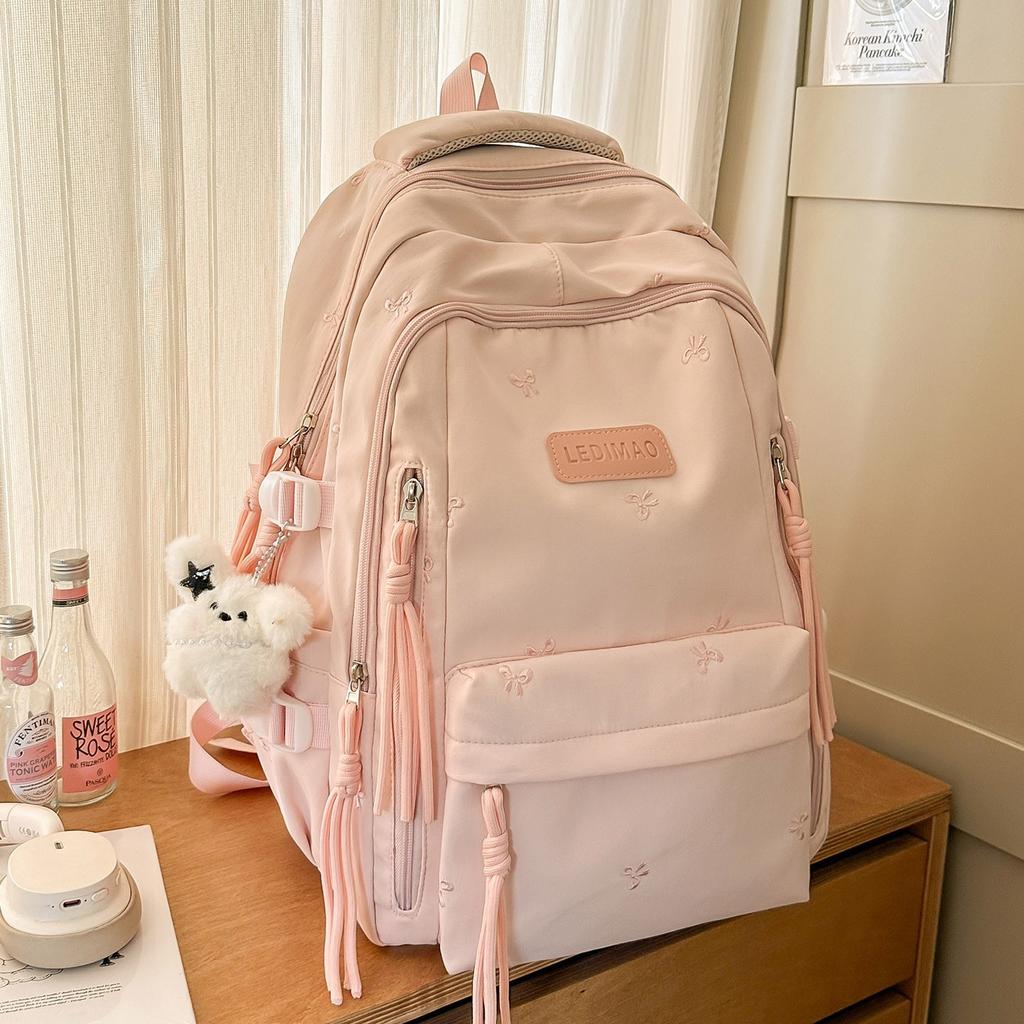 2026 Girls' versatile backpack primary and junior school students lightweight schoolbag for boy and girl Campus backpack