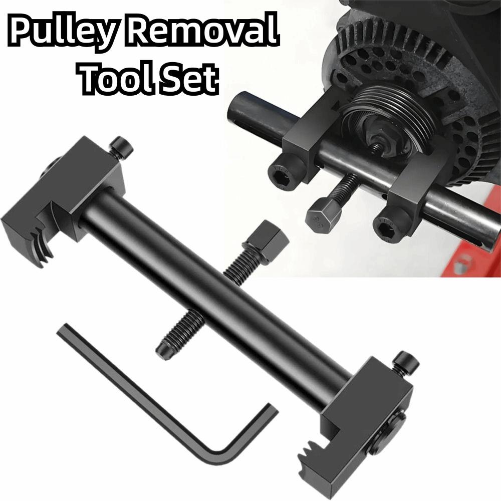 Non-slip Crankshaft Remover Tool Firm Grip Ribbed Drive Pulley Puller Car Engine Repair
