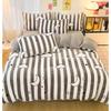 150x200cm Printed Plush Duvet Cover Winter Warm Constant Temperature AB Style Bed Sack Home Furnishing Children Bedding Article