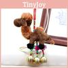 Adorable Plush Camel Toy Bell Ornament Souvenir Cute Stuffed Animal Keychain