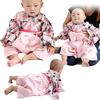 Pattern Patchwork 671052 [Floral Hakaall] (90cm, Pink)