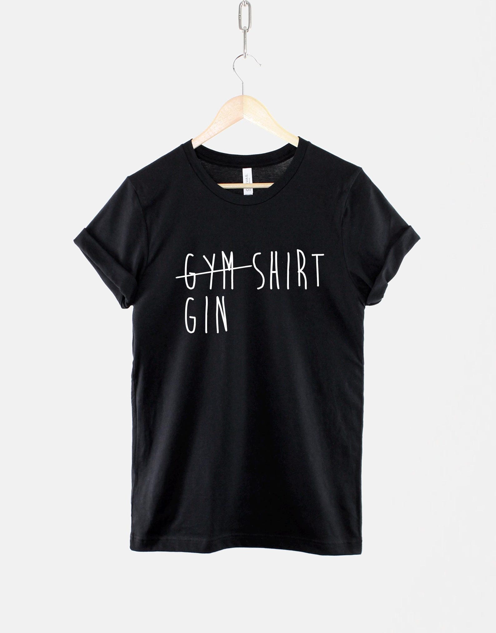 Funny Gin T Shirt: Playful Cocktail Humor Tee, Cotton Unisex Fit 2XL