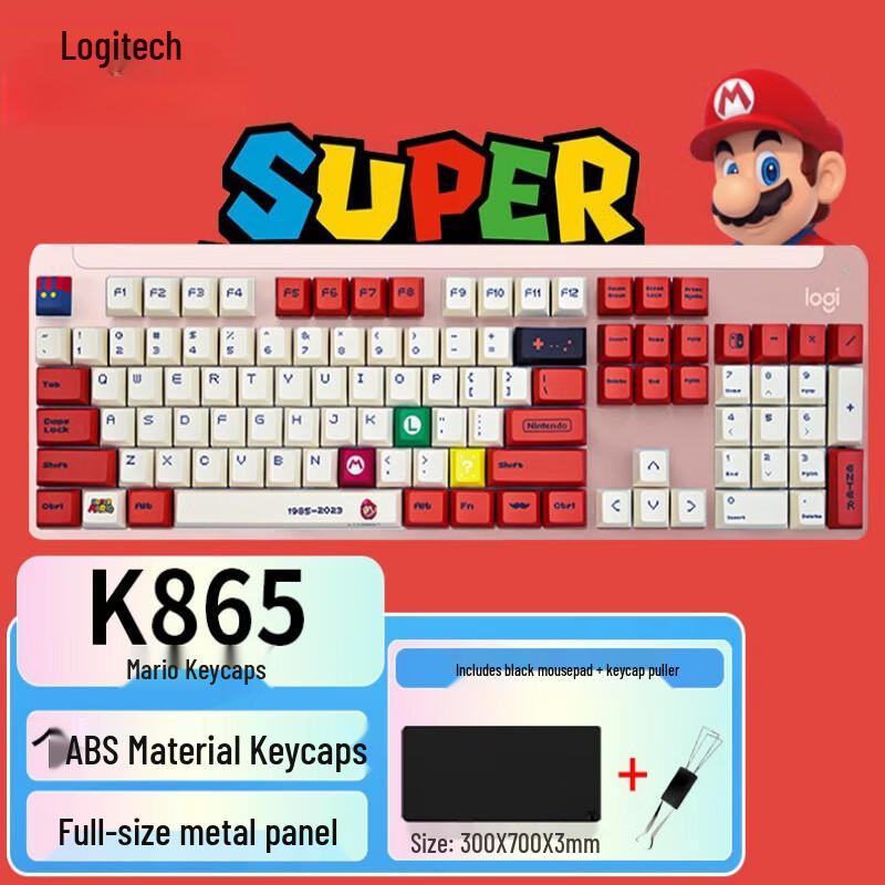 

Logitech G K865 Wireless Full-Size Mechanical Keyboard