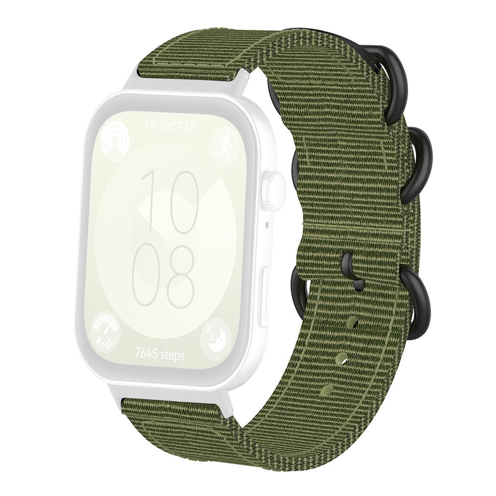 Watch Strap for Huawei Watch Fit 4 Pro/Fit 4/Fit 3 Nylon Adjustable Wrist Band
